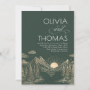 Buscar la naturaleza boda invitaciones Parejas