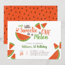 Buscar melón invitaciones Sandía acuática