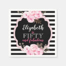 Buscar raya negra servilletas Para ella