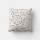 Buscar paisley marrón cojines Patrón