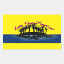 Buscar tropical rectangulares pegatinas Hawaii