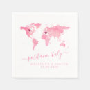 Buscar mapa del mundo servilletas Viajar