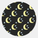 Buscar luna pegatinas Negro