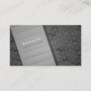 Buscar arquitectónico tarjetas de visita Abstracto
