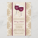 Buscar copas de vino invitaciones Para ellos