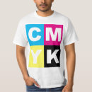 Buscar colores del cmyk camisetas Amarillo