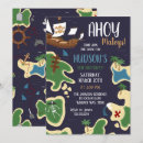 Buscar bucanero invitaciones Mapa del tesoro