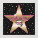 Buscar estrellas de hollywood invitaciones Oro