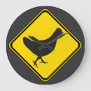 Buscar pollo divertido relojes de pared Gallina