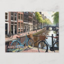 Buscar bicicleta de amsterdam postales Vintage