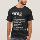 Buscar de greg camisetas Nombre