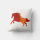 Buscar caballo rojo cojines Para ella