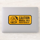 Buscar precaución pegatinas Firmar