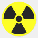 Buscar radiación pegatinas Advertencia