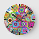 Buscar mosaicos relojes de pared Multicolor