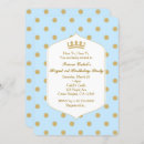 Buscar rey azul invitaciones Ducha