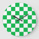 Buscar fondo blanco relojes de pared Geométrico