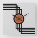 Buscar art deco relojes de pared Oro