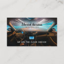 Buscar reparación del coche tarjetas de visita Taxi