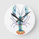 Buscar langosta relojes de pared Pesca