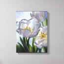 Buscar tulipanes blancos lienzos Flores
