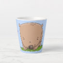 Buscar wombat tazas Adorable