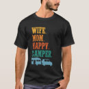 Buscar autocaravana camisetas Camping