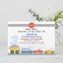Buscar señal de tráfico invitaciones Para niños