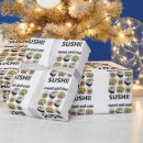 Buscar sushi papel de regalo Maki