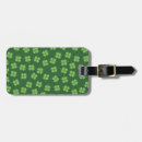 Buscar irish etiquetas para maletas Trébol