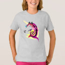 Buscar unicornio colorido camisetas Dibujo animado