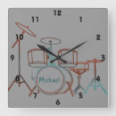 Buscar tambor relojes de pared Banda