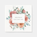 Buscar flores elegantes servilletas Invitados