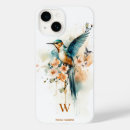 Buscar pájaro azul iphone fundas Colibrí