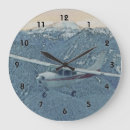 Buscar piloto relojes de pared Cesna