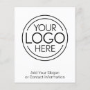 Buscar minimalista flyers Logotipo
