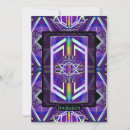 Buscar mandala púrpura invitaciones Morado