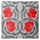 Buscar rojo claro azulejos Vintage