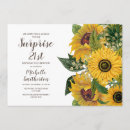 Buscar del girasol invitaciones de cumpleaños Acuarela floral