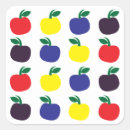Buscar manzana linda pegatinas Para ella