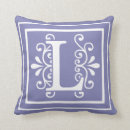 Buscar bígaro cojines Monograma