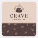 Buscar gastrónomo pegatinas Chocolate