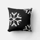 Buscar snowflakes cojines Nieve