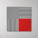 Buscar raya lienzos Rojo