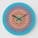 Buscar flor la vida de relojes de pared Mandala