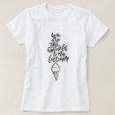 Buscar helados camisetas Para ella