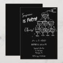 Buscar funky invitaciones Dibujado a mano