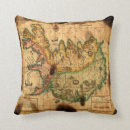 Buscar mapa del tesoro cojines Vintage