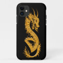 Buscar dragones asiáticos iphone fundas Negro