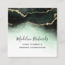 Buscar líneas verdes tarjetas de visita Para ella